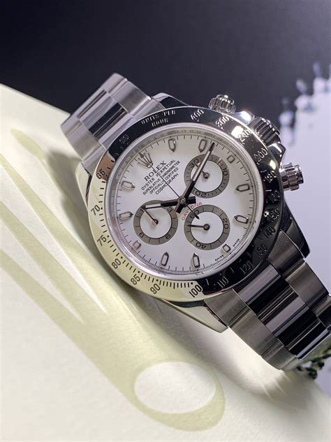 rolex daytona stainless dial